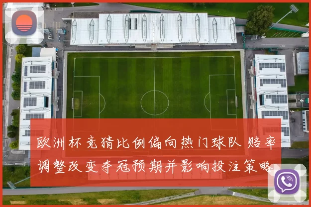 欧洲杯竞猜比例偏向热门球队 赔率调整改变夺冠预期并影响投注策略