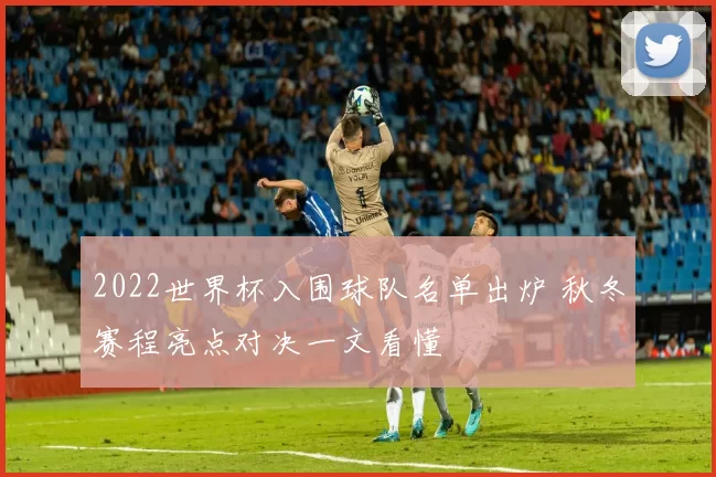2022世界杯入围球队名单出炉 秋冬赛程亮点对决一文看懂